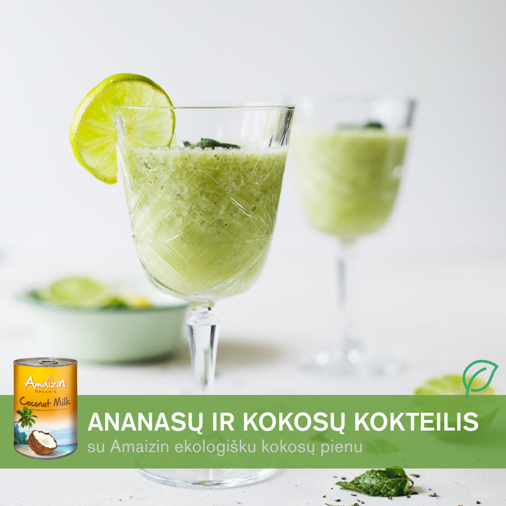 Ananasų ir kokosų kokteilis