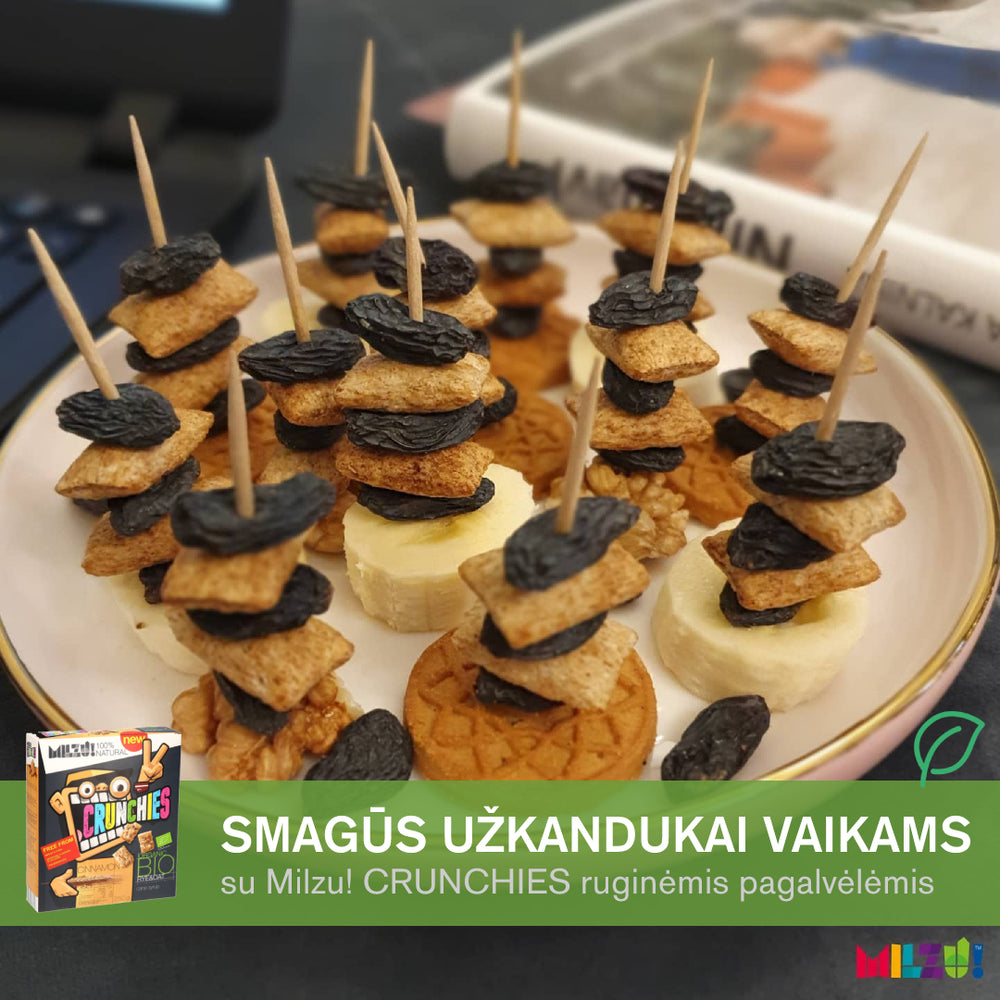 Smagūs užkandukai vaikams