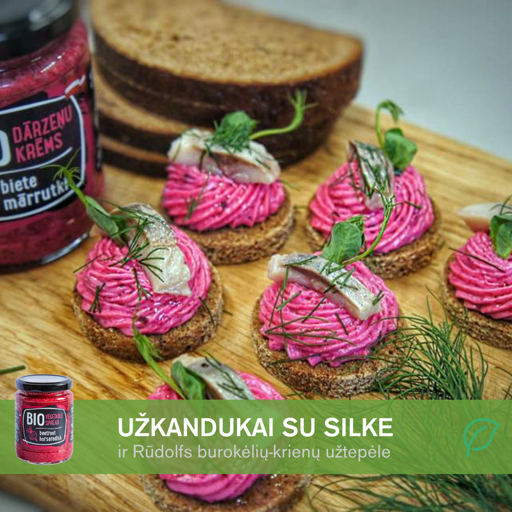 Užkandukai su silke