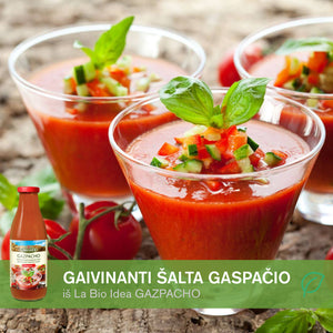 Gaivinanti šalta Gaspačio