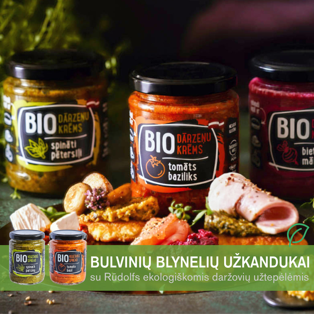 Bulvinių blynelių užkandukai