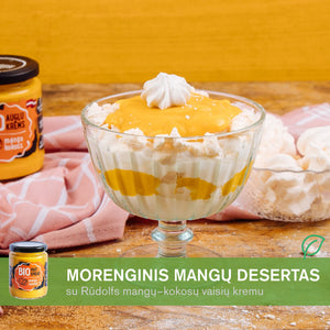 Morenginis mangų desertas