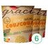 Greito paruošimo aštraus skonio kuskuso košė su daržovėmis Graci COUSCOUS, 6 vnt.
